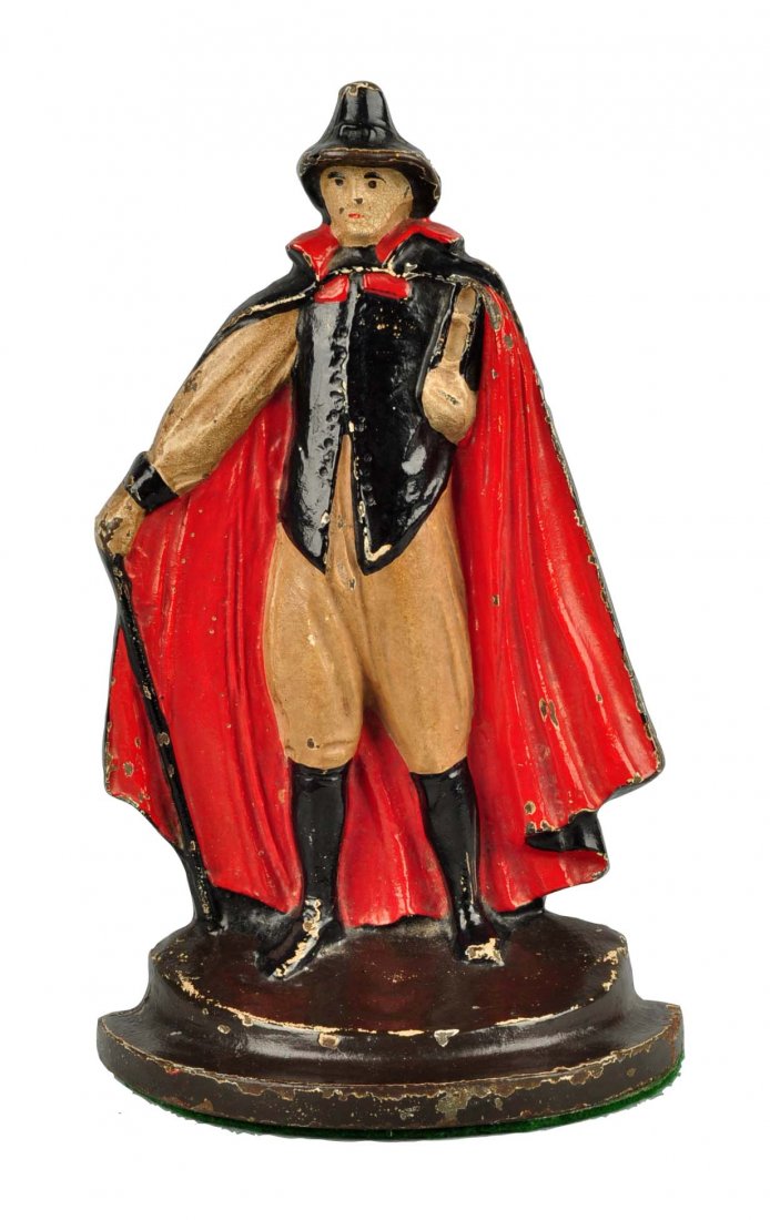 Cast Iron Early Colonist Doorstop. (1 of 3)