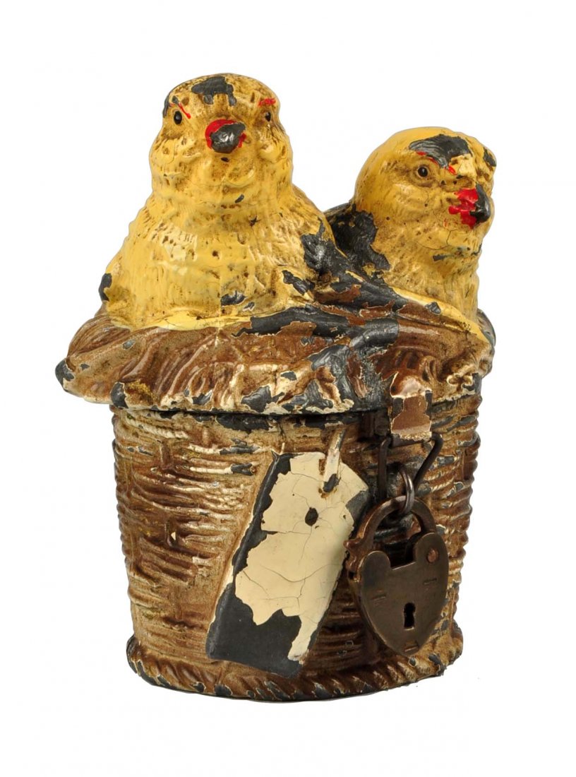 Peeps in Basket Still Bank. (1 of 3)