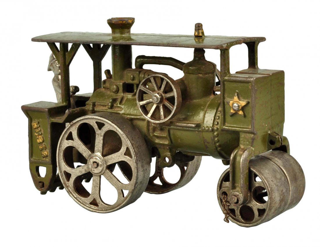 Cast Iron Huber Steam Roller. (1 of 4)