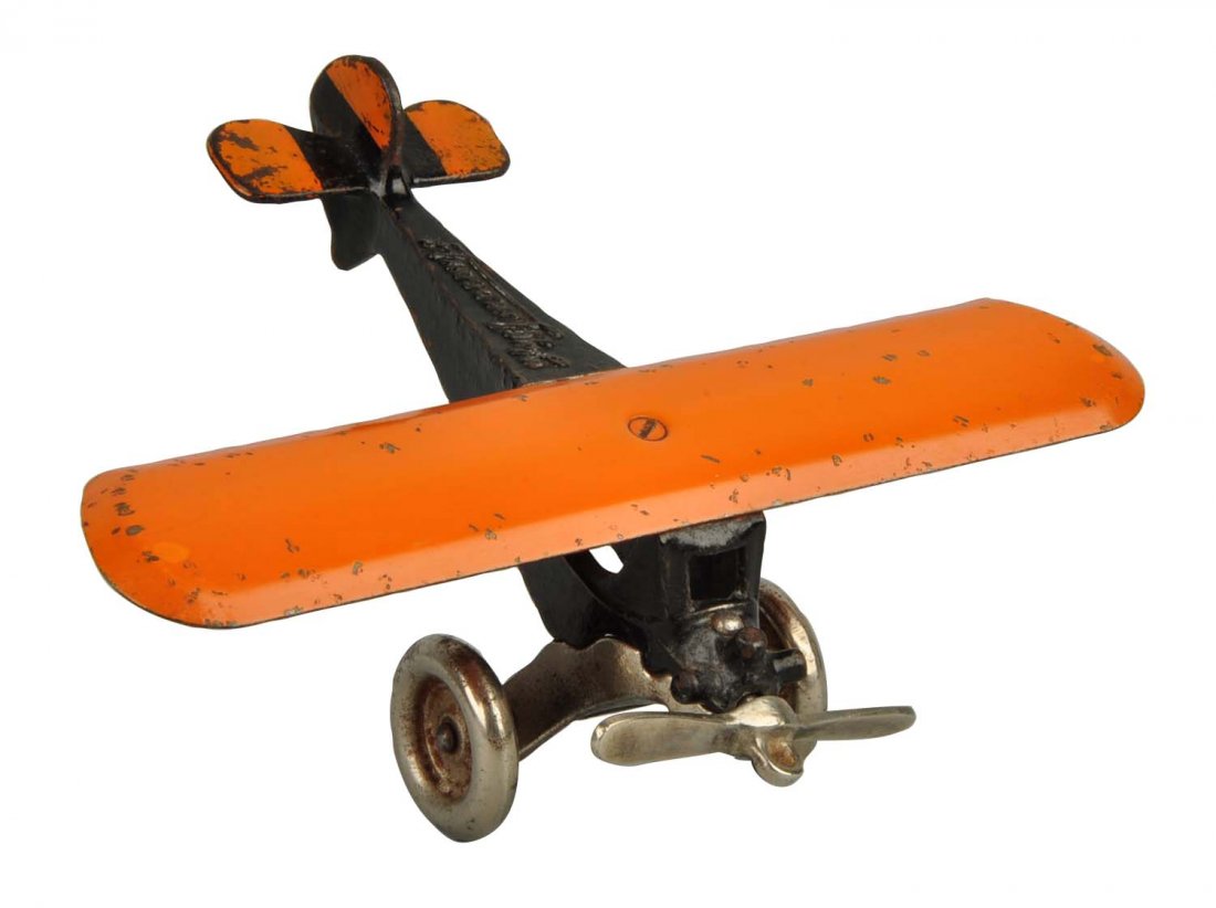 Arcade Cast Iron Monocoupe Airplane. (1 of 3)