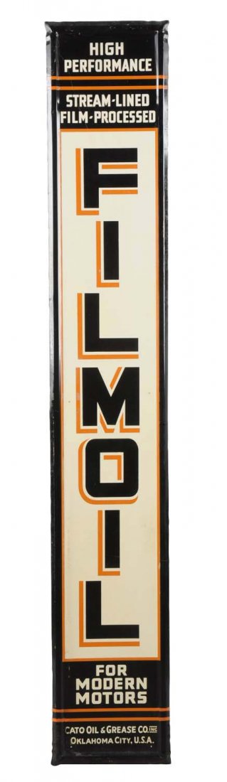 Filmoil for Modern Motors Vertical Tin Sign. (1 of 1)