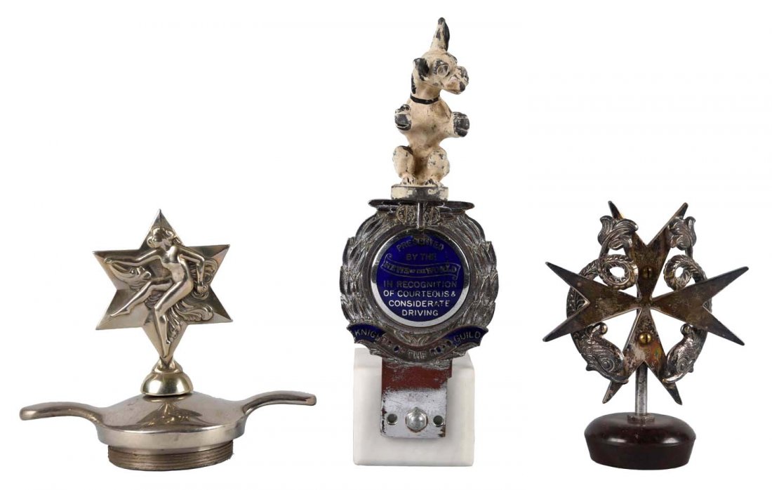 Lot of 3: Mascots & Badges. (1 of 1)