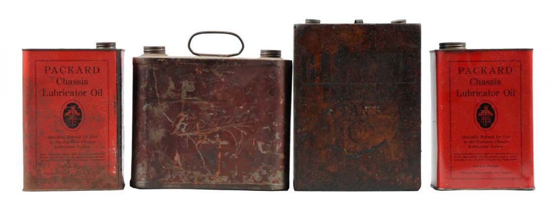 Lot of 3: Packard Cans & Emergency Gas Can. (1 of 1)