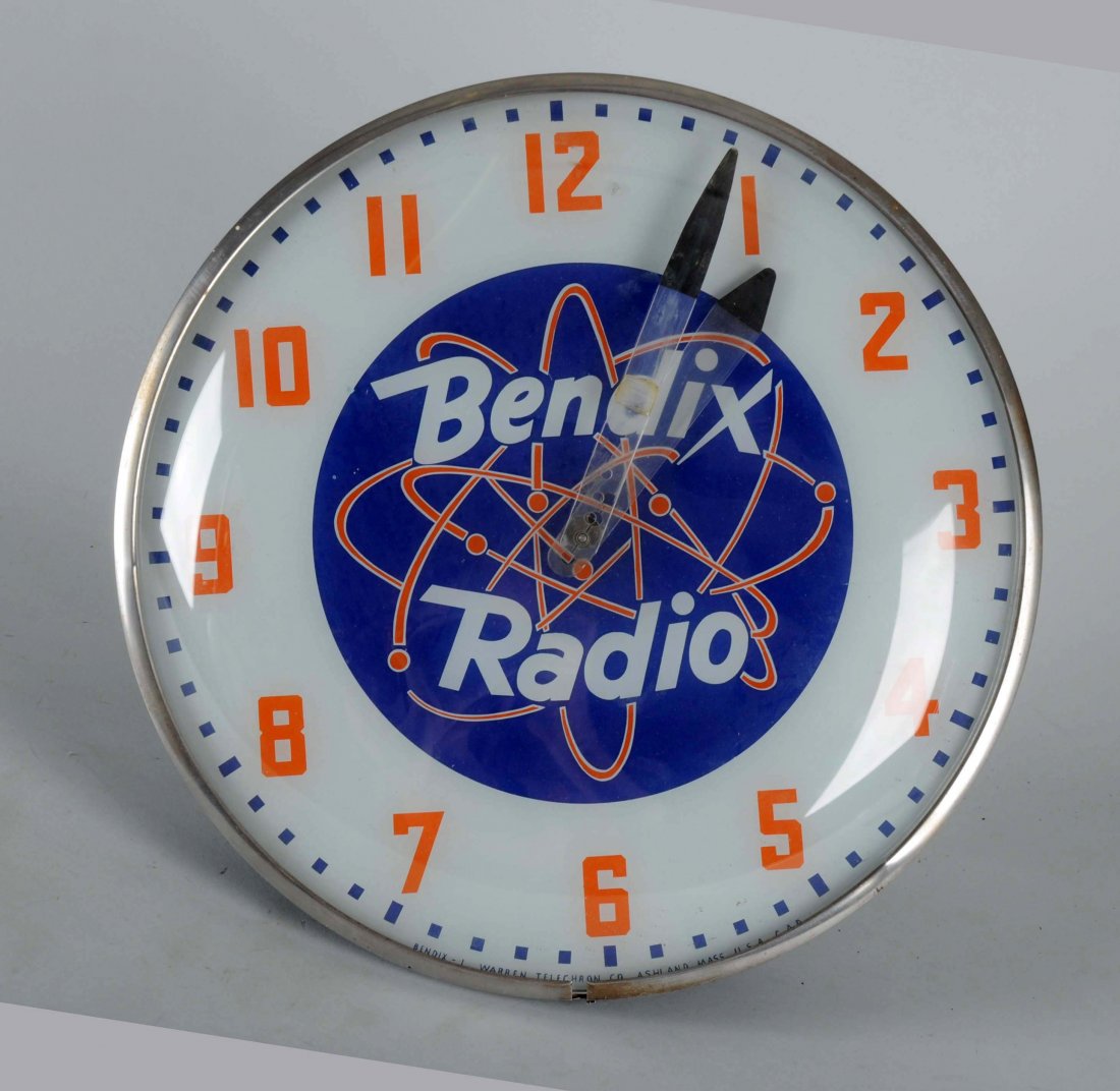 Bendix Radio Lighted Clock. (1 of 1)