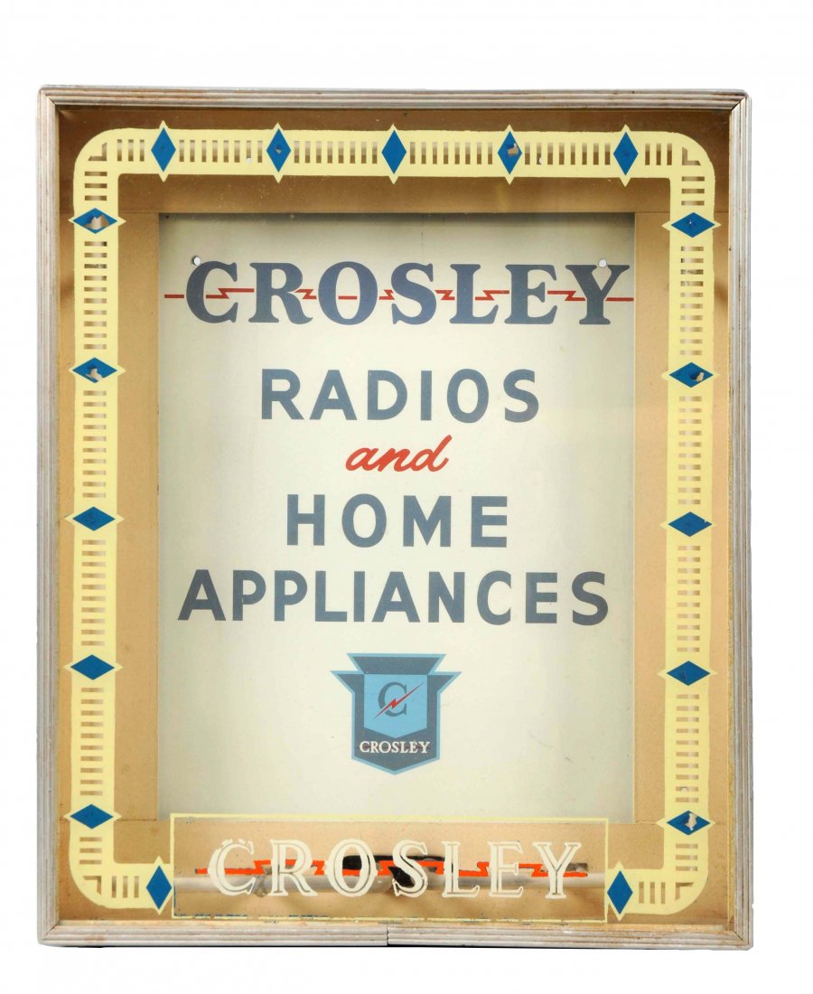 Crosley Radios and Home Appliance Neon Clock. (1 of 1)