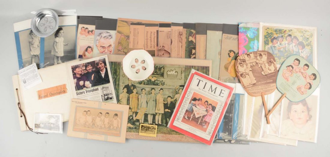 Assorted Dionne' Quintuplet Items. (1 of 1)