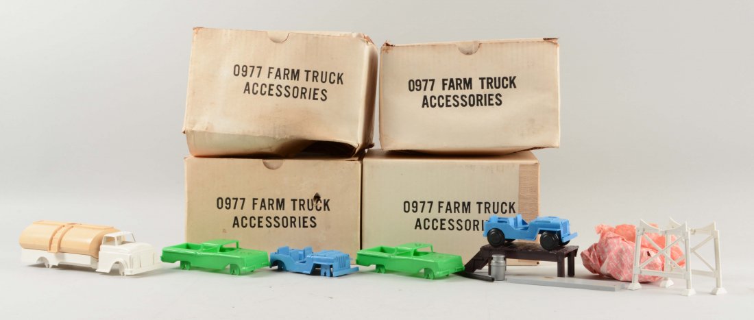 Lot of 4:  No. 0977 Farm Truck Accessories. (1 of 1)