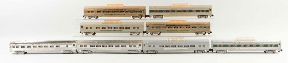 Lot of 8: American Flyer Passenger Cars. (1 of 1)