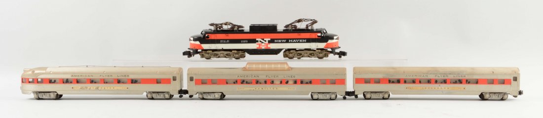 Lot of 4: American Flyer New Haven Passenger Set. (1 of 1)