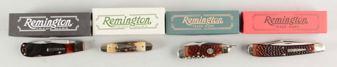 Lot Of 4: Remington U.M.C. Modern Folders. (1 of 1)