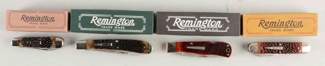 Lot Of 4: Remington U.M.C. Modern Folders. (1 of 1)