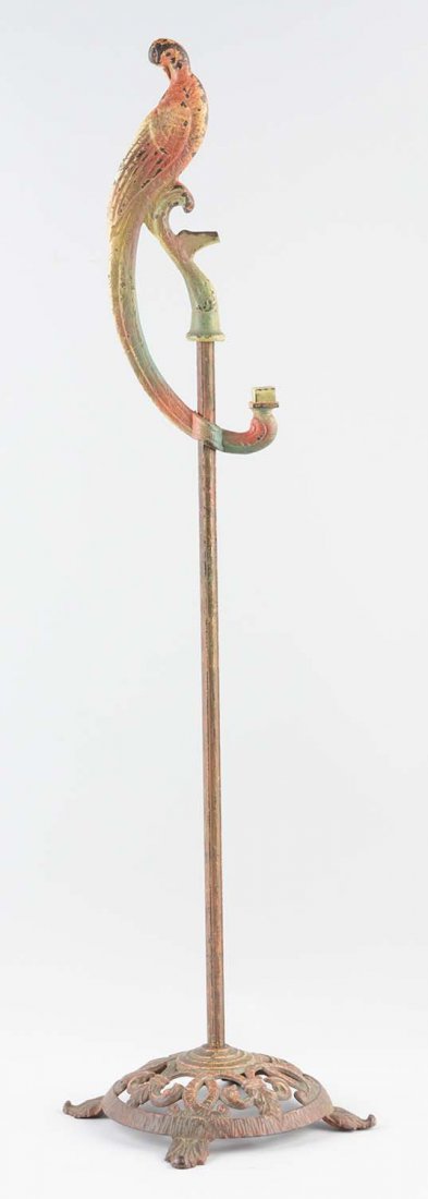 Cast Iron Bird of Paradise Smoking Stand. (1 of 2)