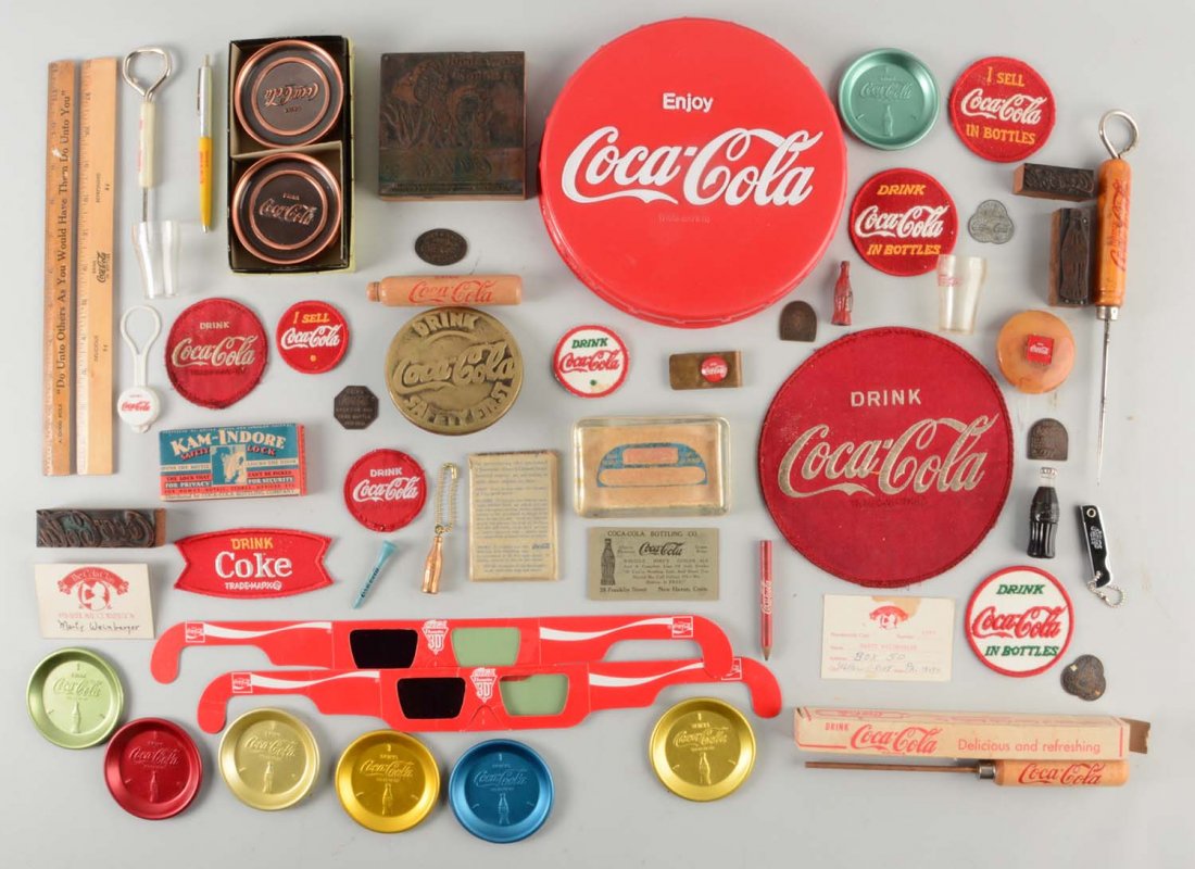 Assortment of Coca-Cola Items (1 of 1)