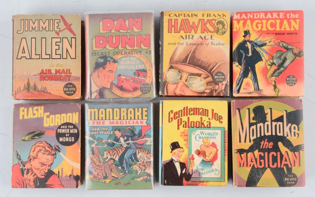 Lot Of 8: Big Little Books. (1 of 1)