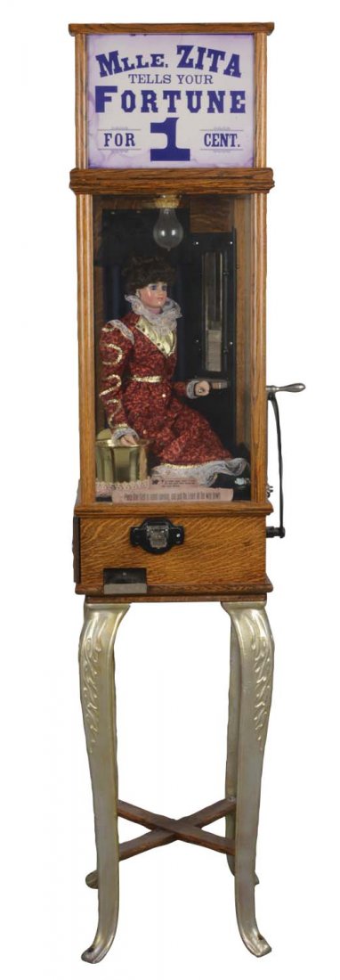 1¢ Madame Zita Arcade Amusement Machine (1 of 6)