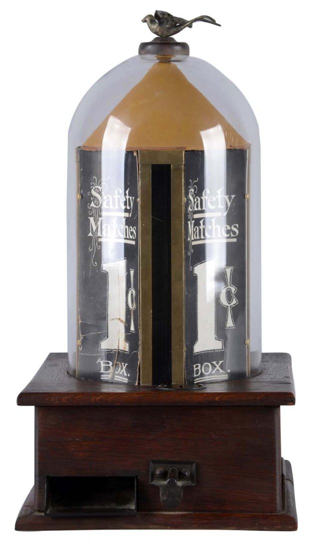 1¢ International Safety Match Vending Machine (1 of 2)
