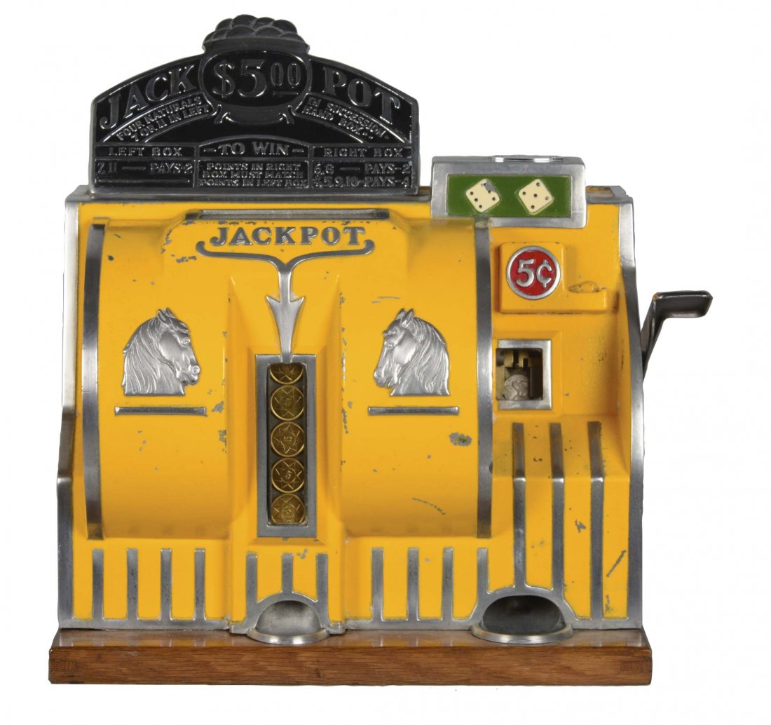 **5¢ Bally Reliance Counter Dice Machine (1 of 7)