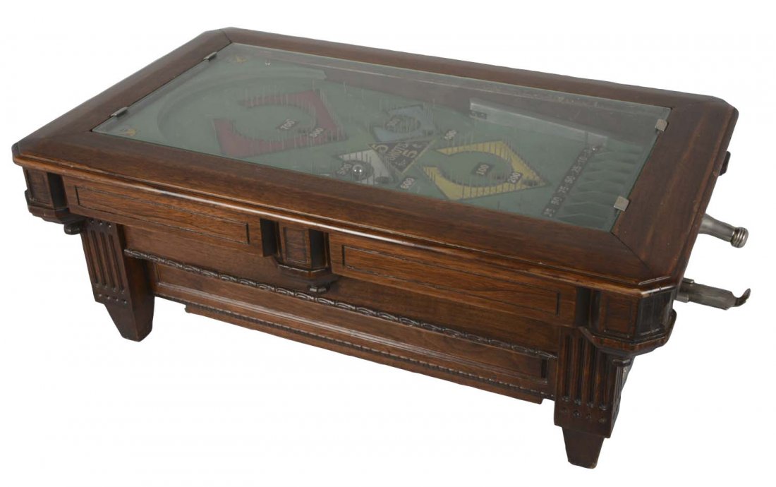 1¢ ABT Mfg. Dutch Pool Countertop Amusement Machine (1 of 4)