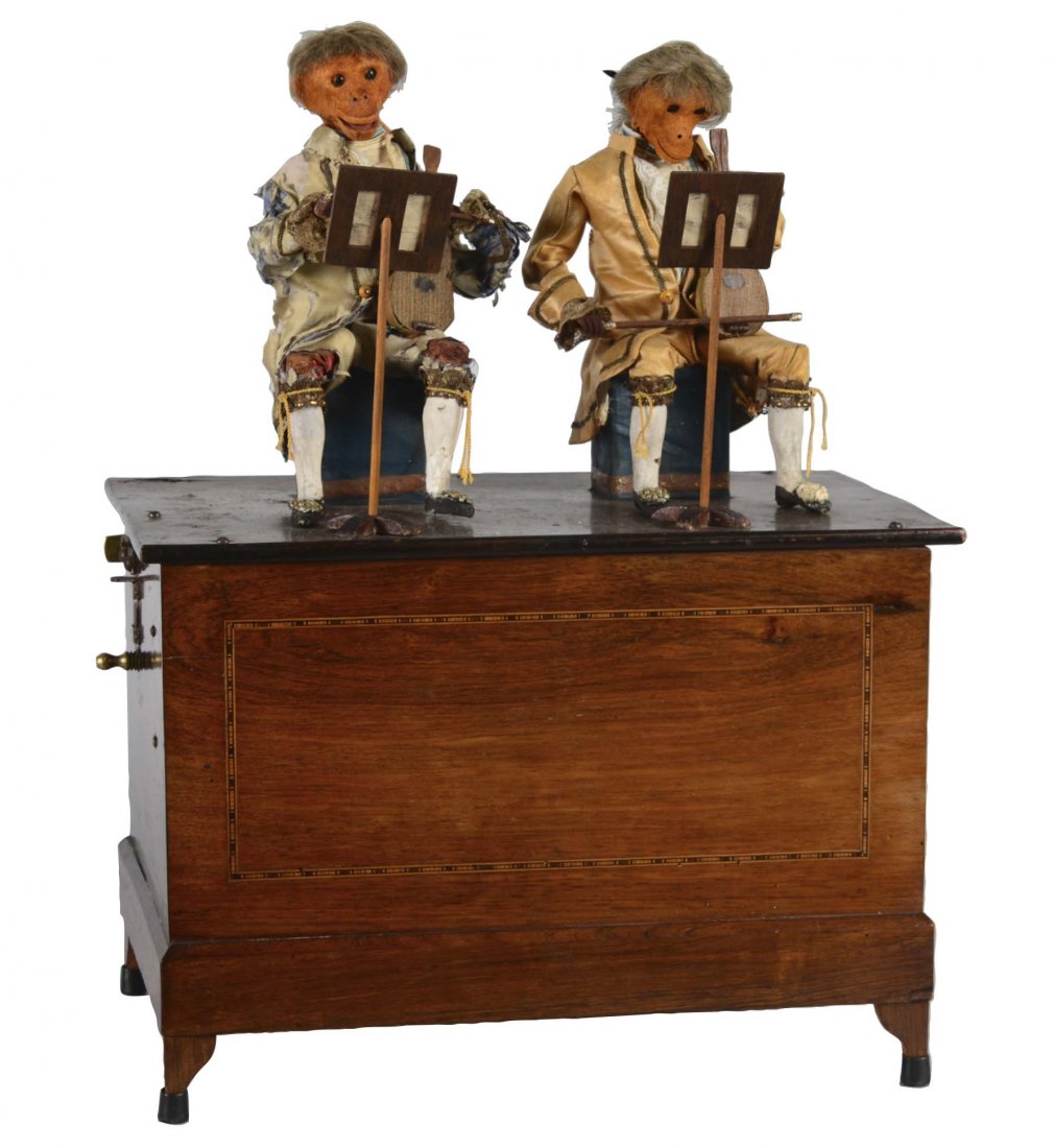 French Barrel Organ With Monkey Automaton (1 of 4)