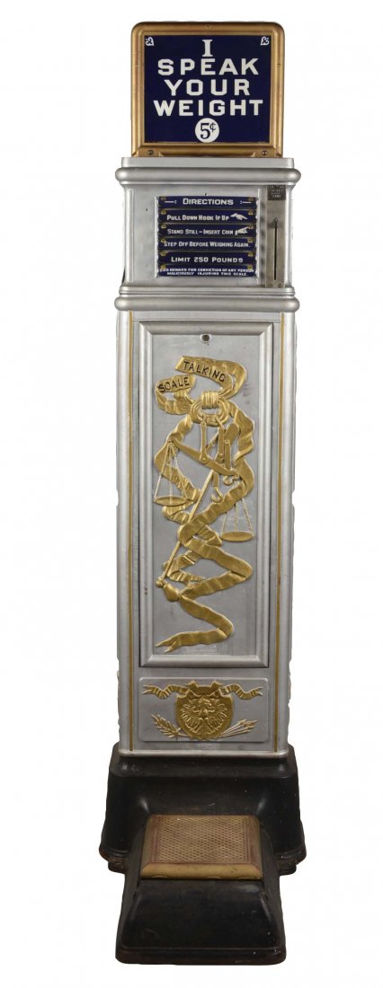 Rare 5¢ Moore Company Talking Scale (1 of 8)