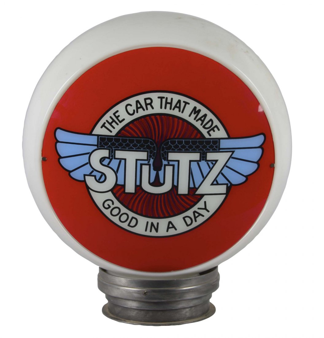 Stutz Glass Gas Pump Globe (1 of 2)