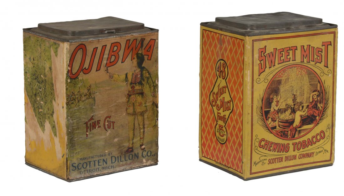 Lot Of 2: Tobacco Tins (1 of 2)