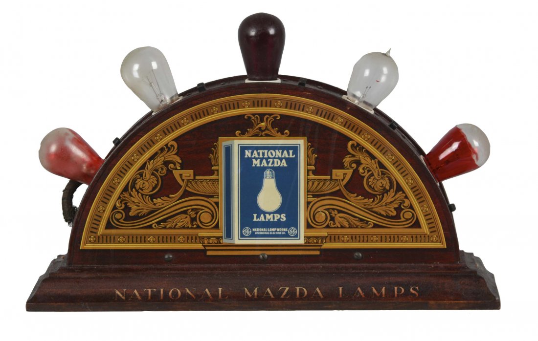 National Mazda Lamps Countertop Display (1 of 2)