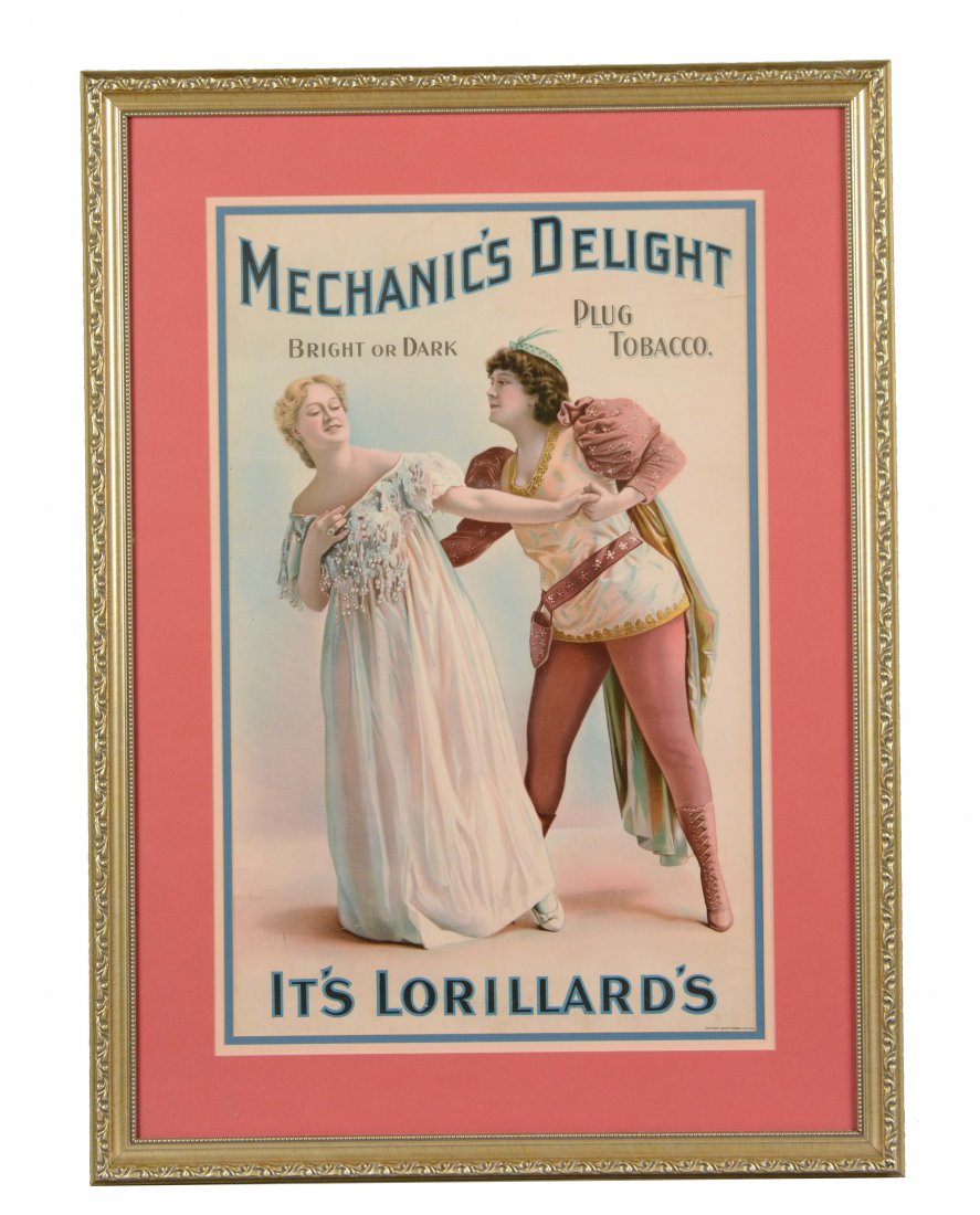 Framed Advertisement for Lorillard's Tobacco (1 of 4)