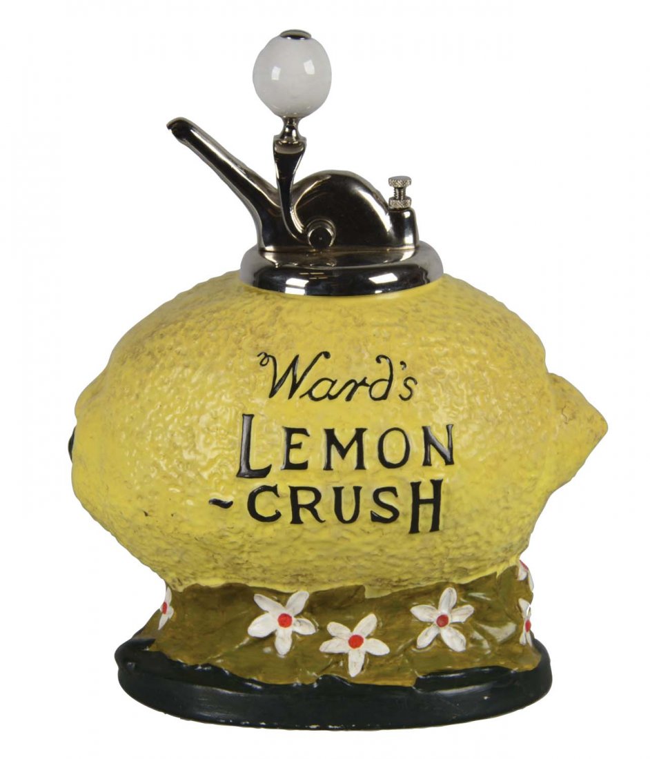 Ward's Lemon Crush Syrup Dispenser (1 of 2)