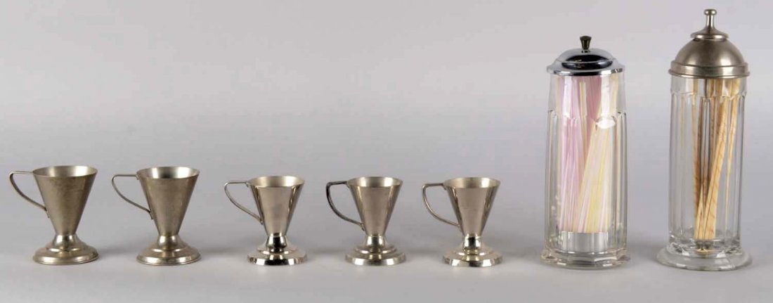 Lot Of 7: Straw Holders And Ice Cream Cup Holders (1 of 1)