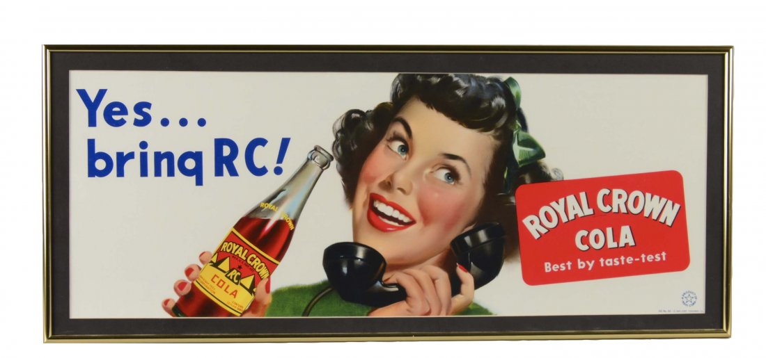 Royal Crown Cola Advertisement Sign (1 of 1)