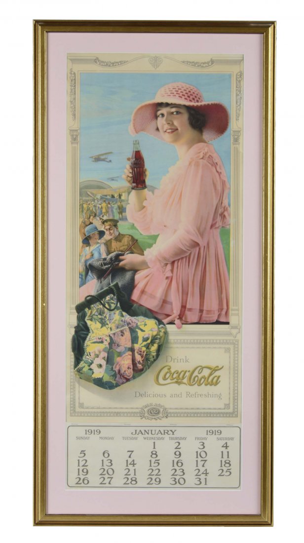 1919 Coca-Cola Calendar (1 of 1)