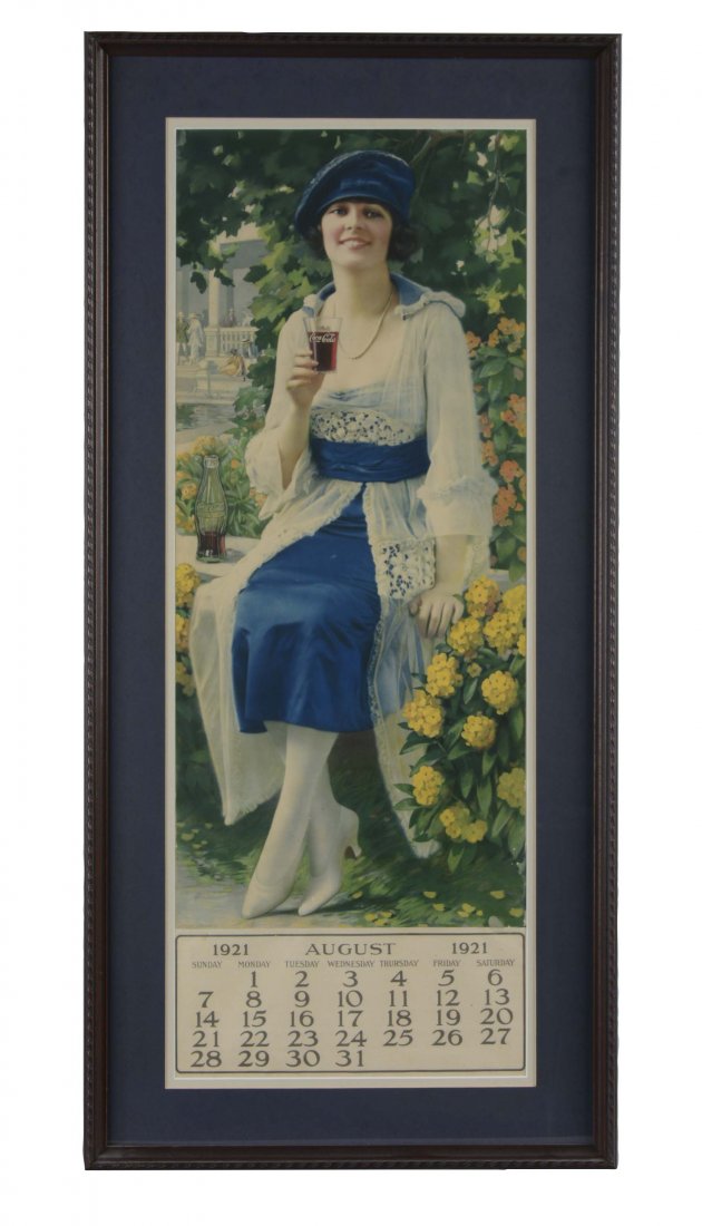 1921 Coca-Cola Calendar (1 of 1)