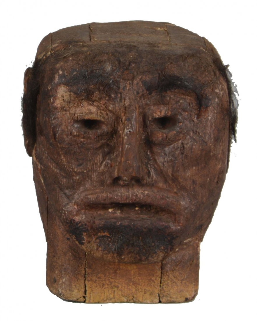 Vintage Carnival Game Head (1 of 2)