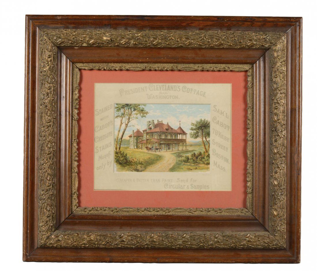 Cabot's Creosote Stains Advertisement (1 of 2)