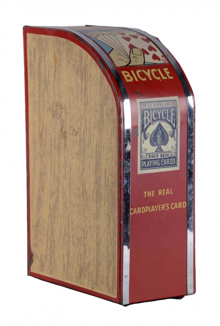 Brunhoff Bicycle Playing Cards Advertising Display (1 of 2)