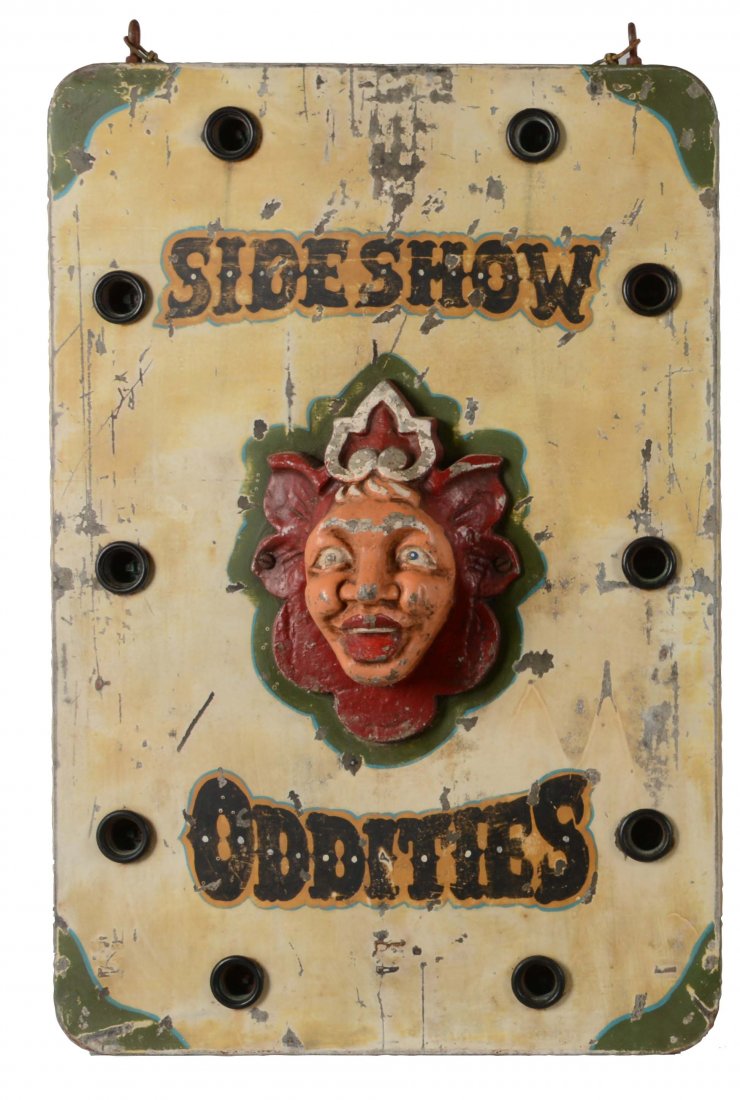 Sideshow Oddities Circus Sign (1 of 1)