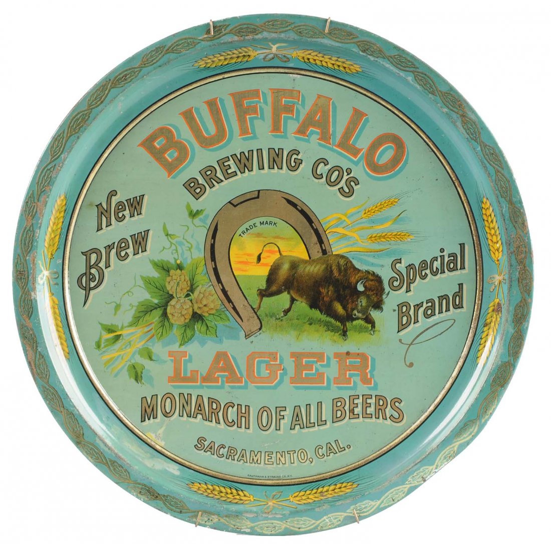 Buffalo Brewing Co Advertising Tray (1 of 1)