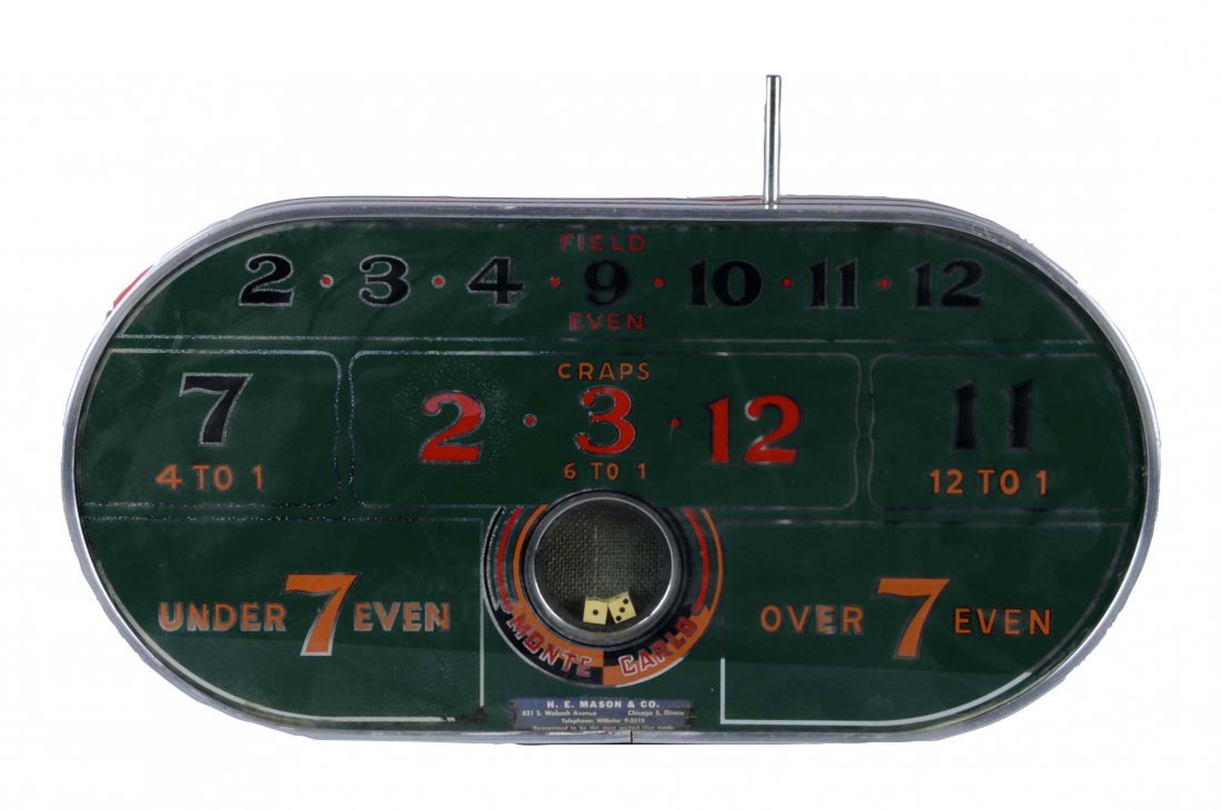 H. E. Mason & Co. Mechanical Craps Game (1 of 1)