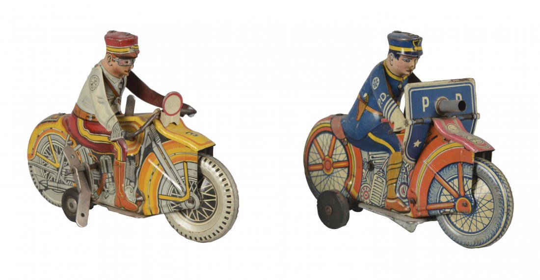 Lot Of 2: Marx Motorcycle Toys (1 of 2)