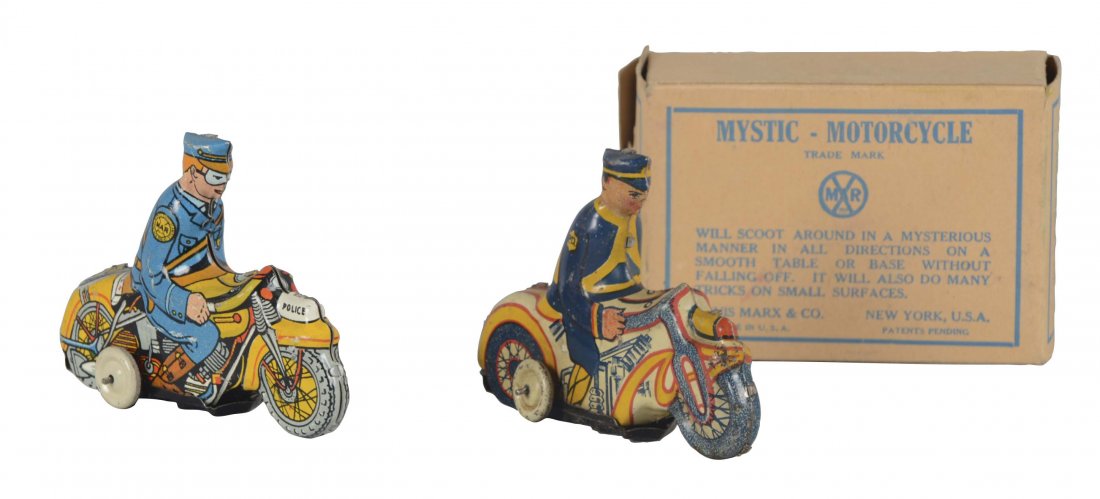 Lot Of 2: Marx Motorcycles (1 of 2)