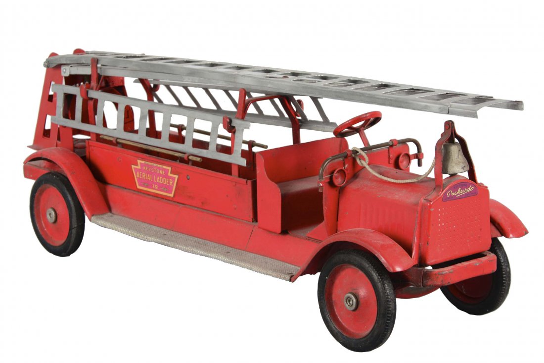 Keystone Pressed Steel Aerial Ladder Fire Truck (1 of 2)
