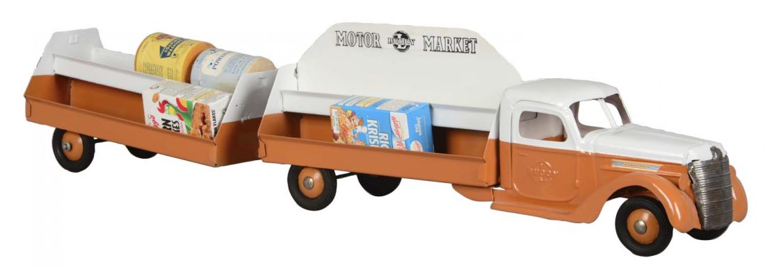 Buddy L Pressed Steel Motor Market Truck (1 of 2)