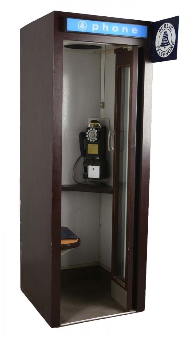 Bell System Public Telephone Booth (1 of 4)