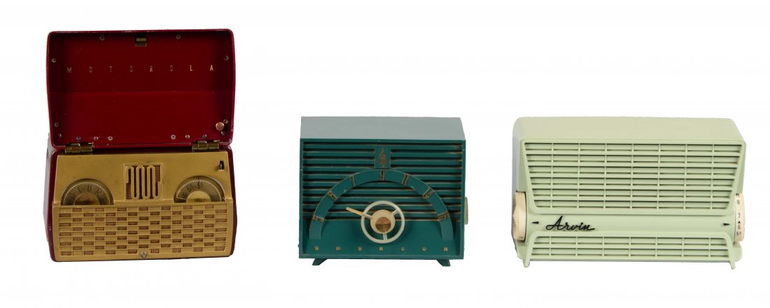 Lot Of 3: Vintage Radios (1 of 2)