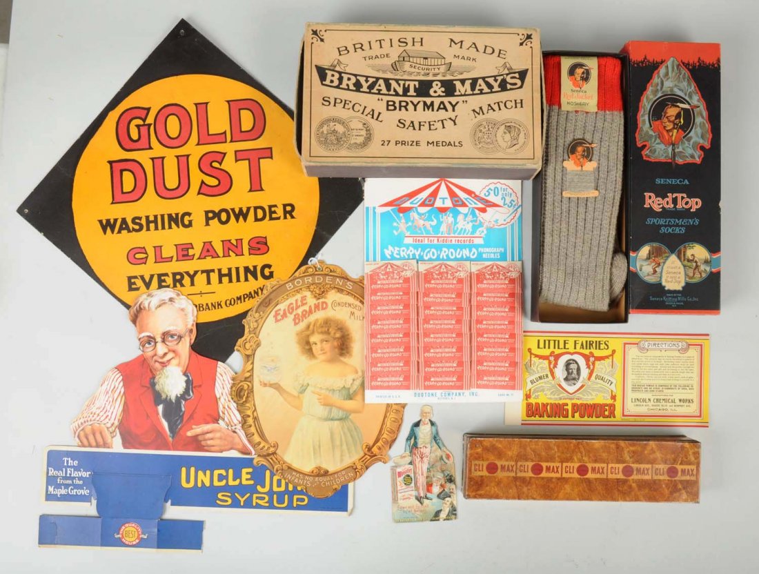 Lot of Assorted Early Advertising Pieces. (1 of 1)