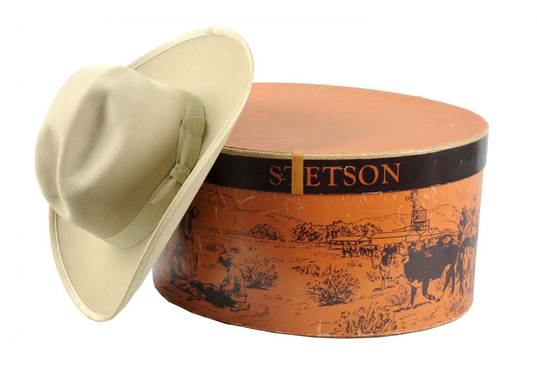 Vintage Stetson Hat with Original Box. (1 of 5)