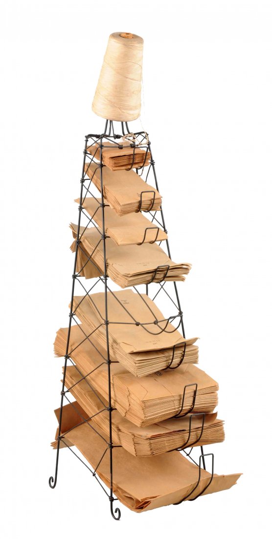 General Store Wire Bag Rack. (1 of 1)