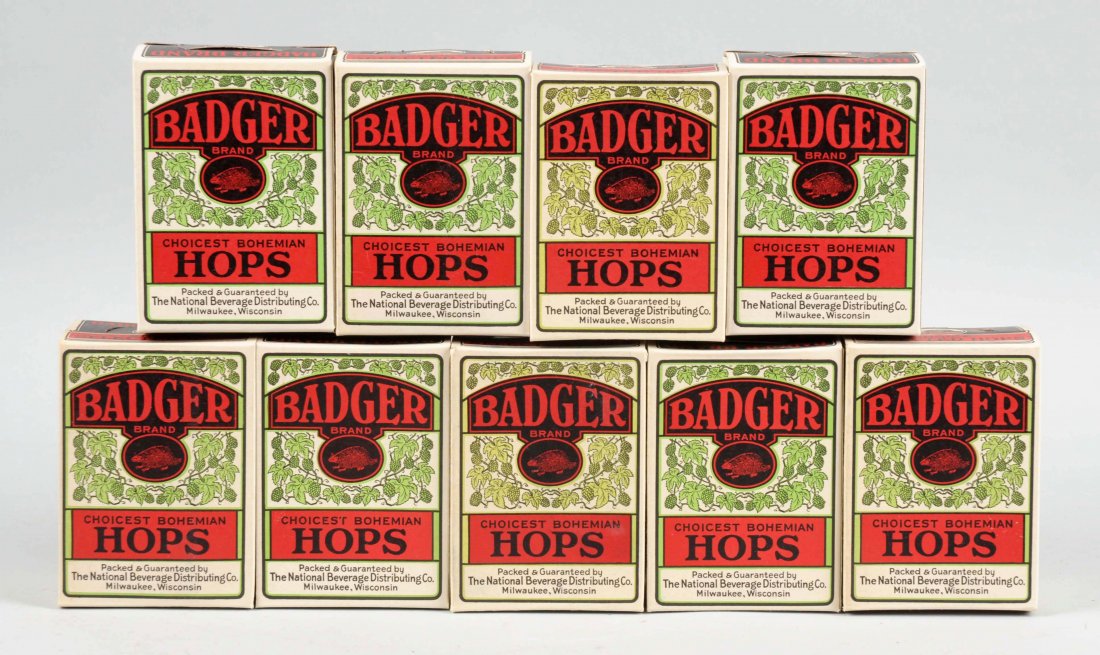 Lot of 9: Unused Boxes of Badger Brand Choicest (1 of 1)