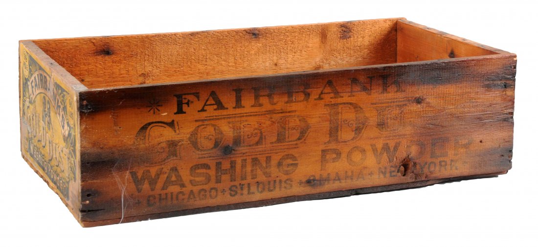 Fairbanks Gold Dust Shipping Crate. (1 of 3)